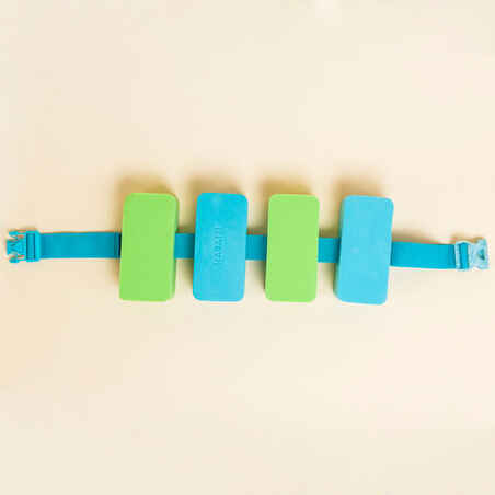 Swimming Belt 15- 60 Kg With Foam Inserts Blue And Green
