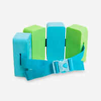 Swimming Belt 15- 60 Kg With Foam Inserts Blue And Green
