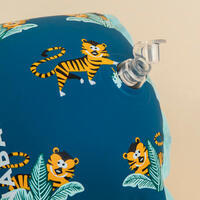 Plavi mišići za plivanje sa tkaninom u unutrašnjosti i printom tigra (15 do 30 kg)