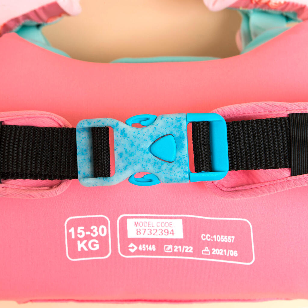 Brassards-Ceinture Piscine Evolutif TISWIM Enfant 15 à 30 kg Bleu 