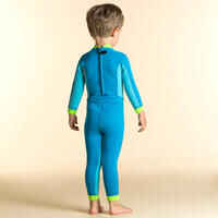 Young Kids' Swimming Neoprene Wetsuit - TI WARM - Blue