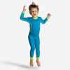 Young Kids' Swimming Neoprene Wetsuit - TI WARM - Blue