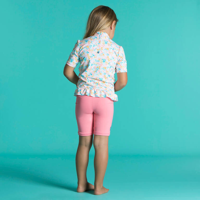 Bawahan Baju Renang Anti-UV Panjang Medium Bayi/Anak - Pink