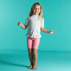 Bawahan Baju Renang Anti-UV Panjang Medium Bayi/Anak - Pink