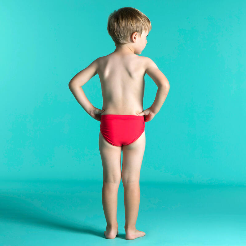 Badehose Slip Baby/Kinder - rot