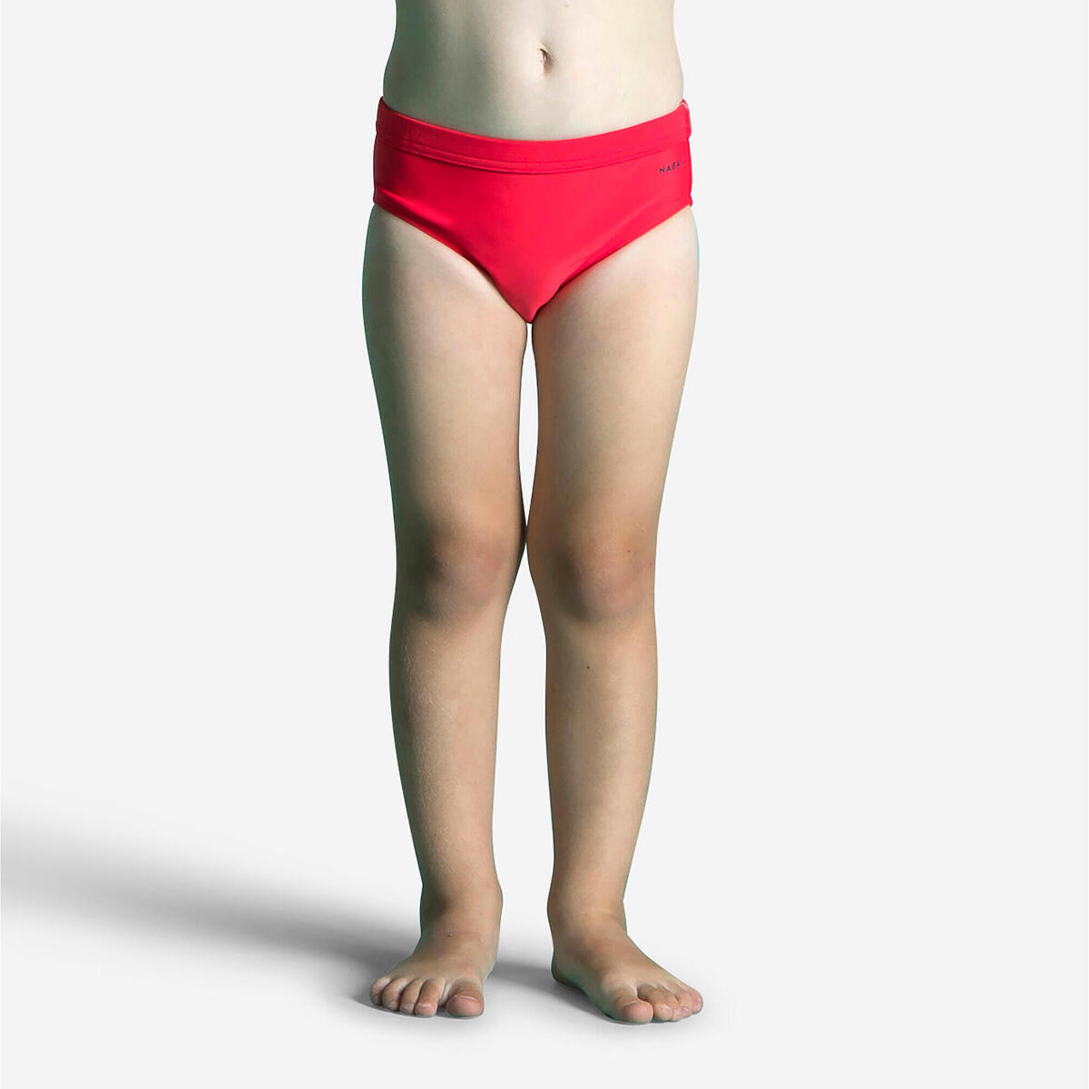 Slip de bain bébé / enfant rouge