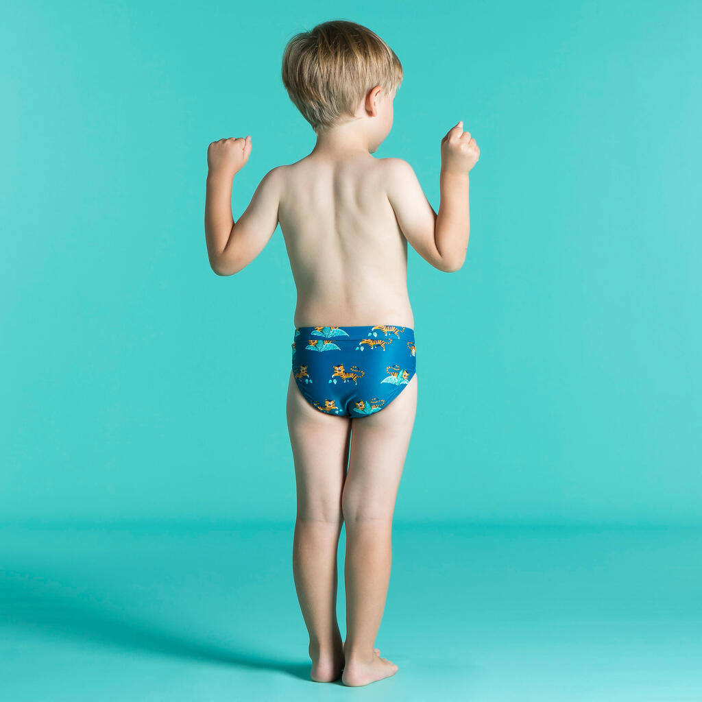 Badehose Slip Baby/Kinder - rot