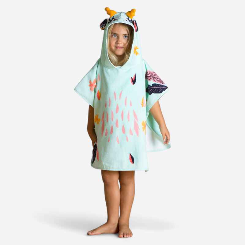 Bade-Poncho Baumwolle Gazelle Baby mintgrün Bade-Poncho Baumwolle Gazelle Baby mintgrün