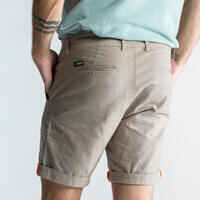 Men's Sailing Bermuda Shorts SAILING 100 beige