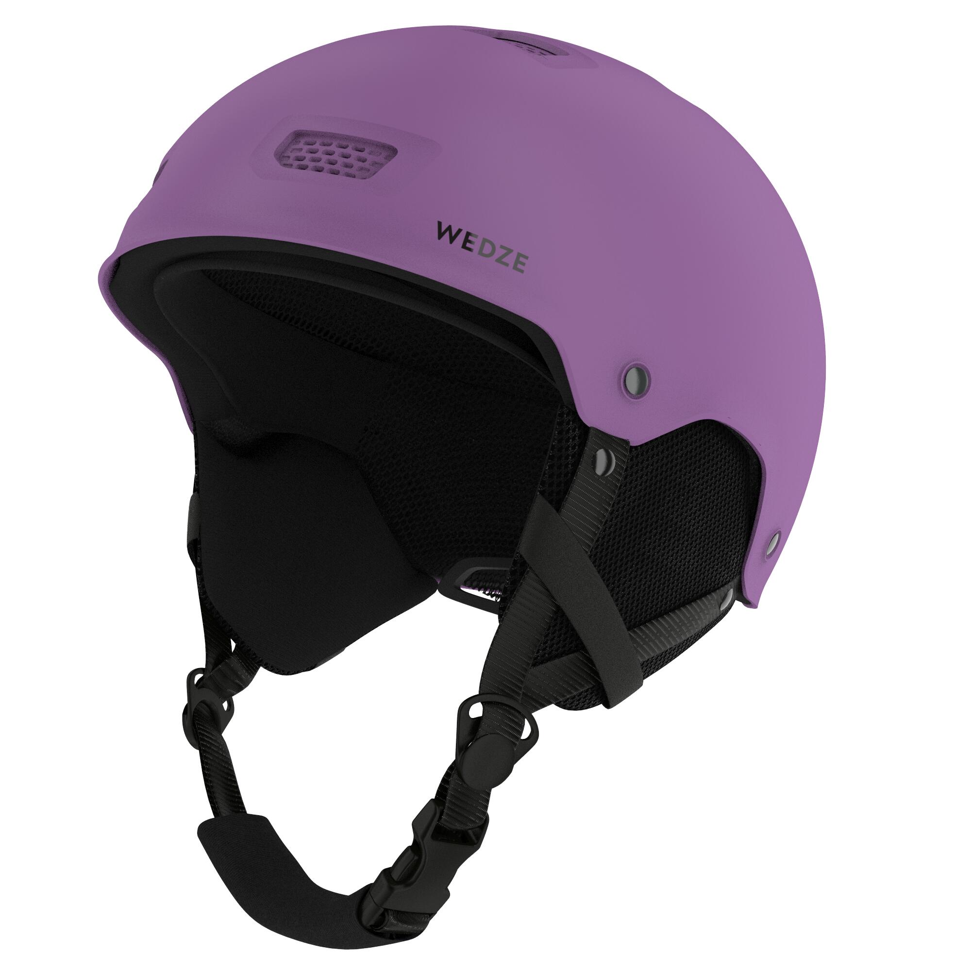 Adult/junior ski and snowboard helmet H-FS 300 violet