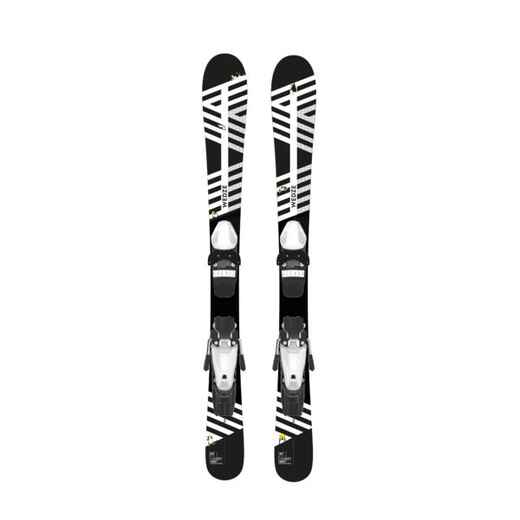 
      KIDS’ DOWNHILL SKI WITH BINDING - BOOST 500 KID Player - BLACK/WHITE
  