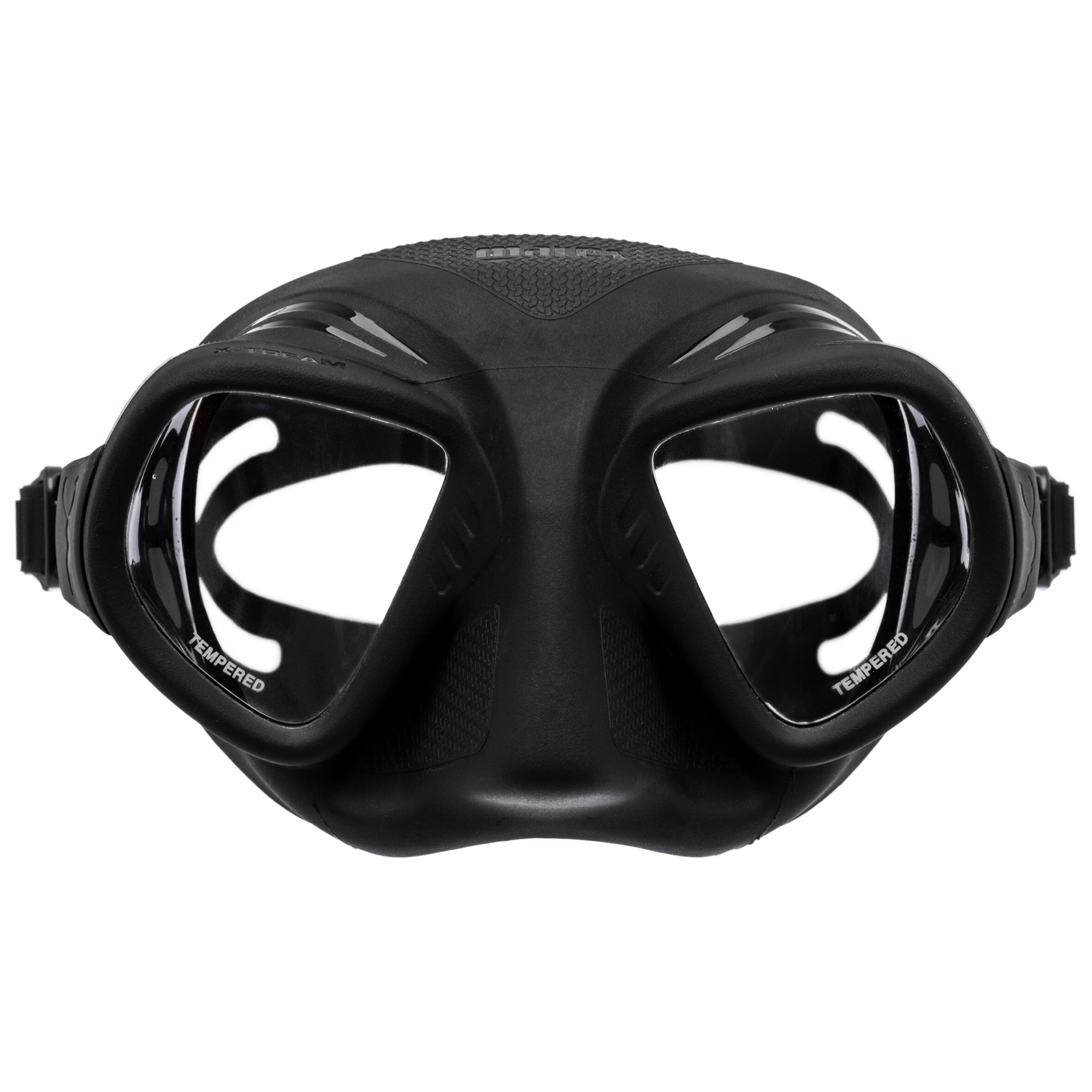 Freediving and Spearfishing Mask X-STREAM - Black 2/9