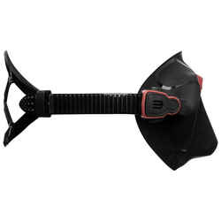SPEARFISHING AND FREEDIVING MASK WOLF - BLACK/RED