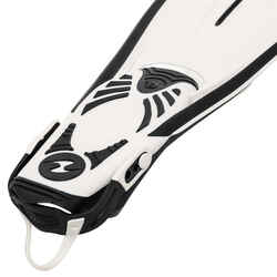 Adult Snorkelling Fins Aqualung Amika - Black and White