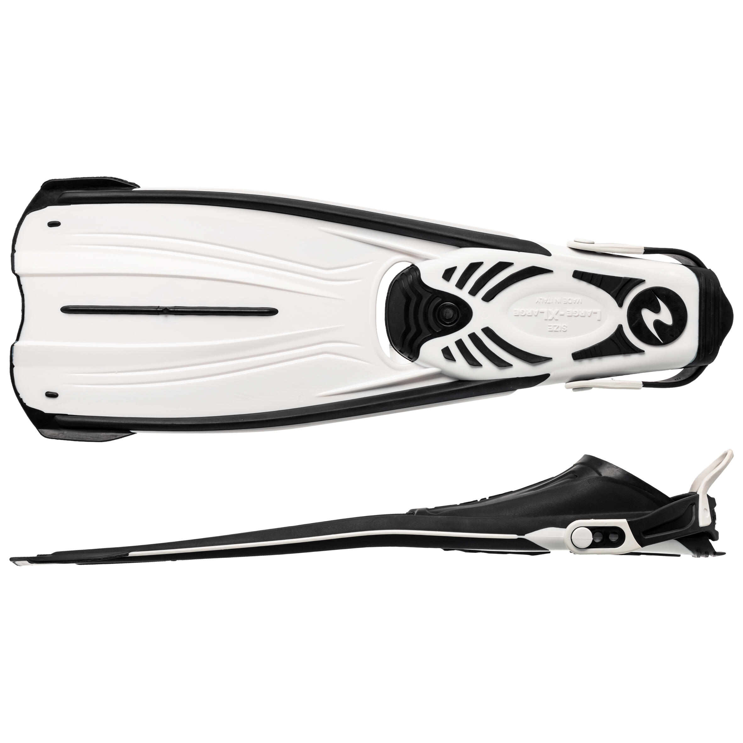 Snorkeling fins Aqualung Amika Adult Black and White