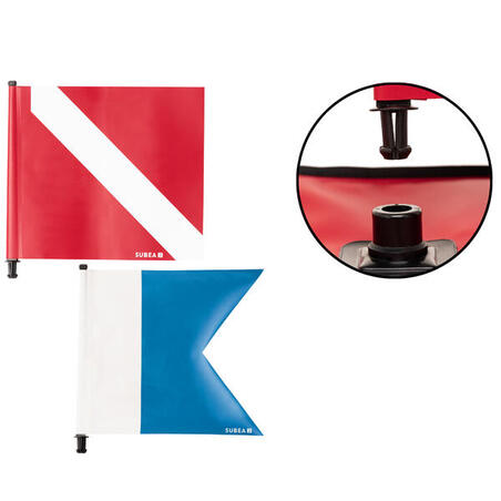 Буй-сумка сигнальный герметичный для подводной охоты SPF 500