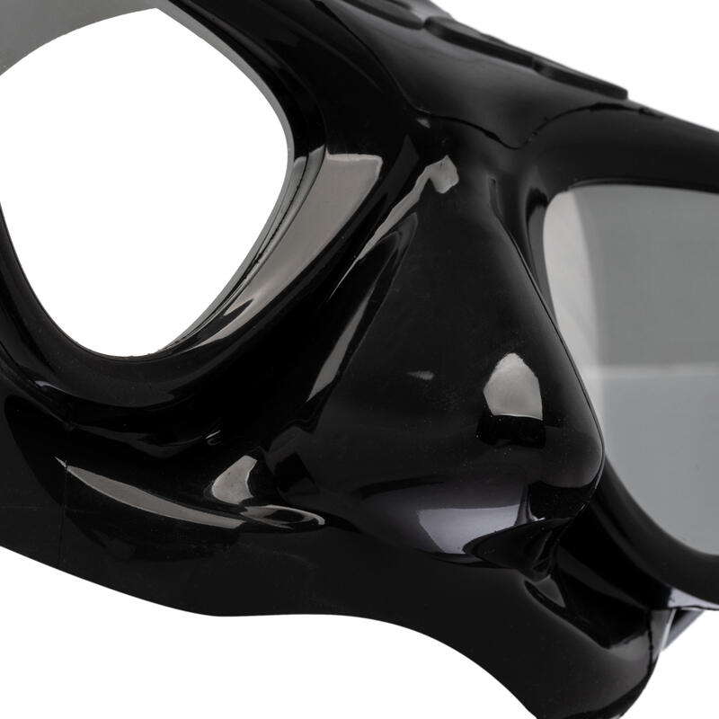 Tauchmaske Freitauchen Plasma C4 Carbon verspiegelte Gläser schwarz