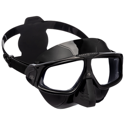 Masque d'apnée et de chasse sous-marine micro Volume - 900 Dual Noir SUBEA