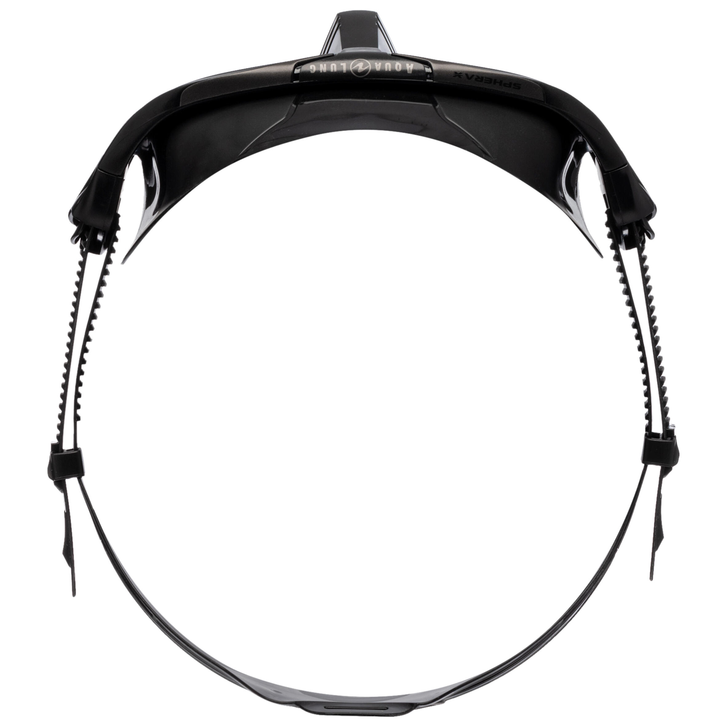 AQUALUNG Maska na nádychové potápanie unisex Aqualung Sphera X čierna bez · záber 6