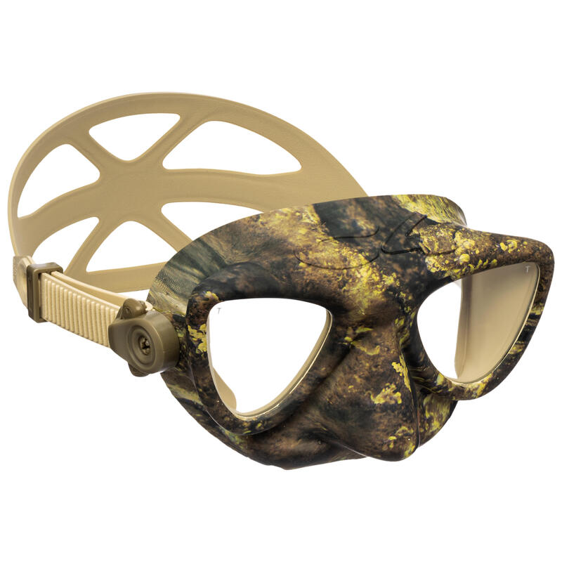 Maska do łowiectwa podwodnego C4 Carbon Plasma kamuflażowa