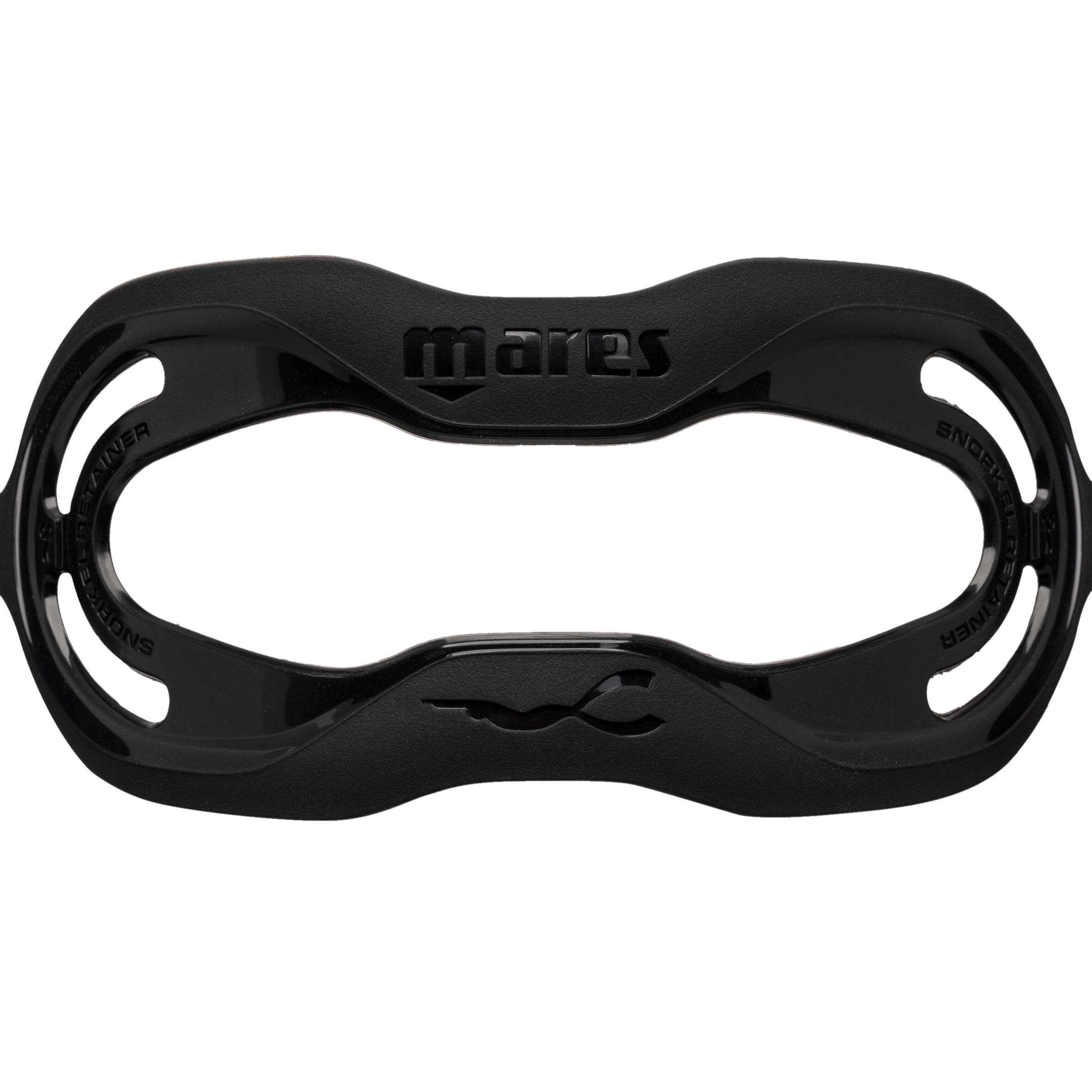 Freediving and Spearfishing Mask X-STREAM - Black 5/9