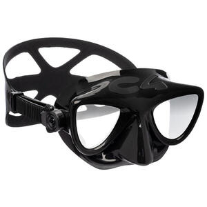 Máscara de Pesca Submarina y Apnea C4 Carbon Plasma Negro Lentes Espejo