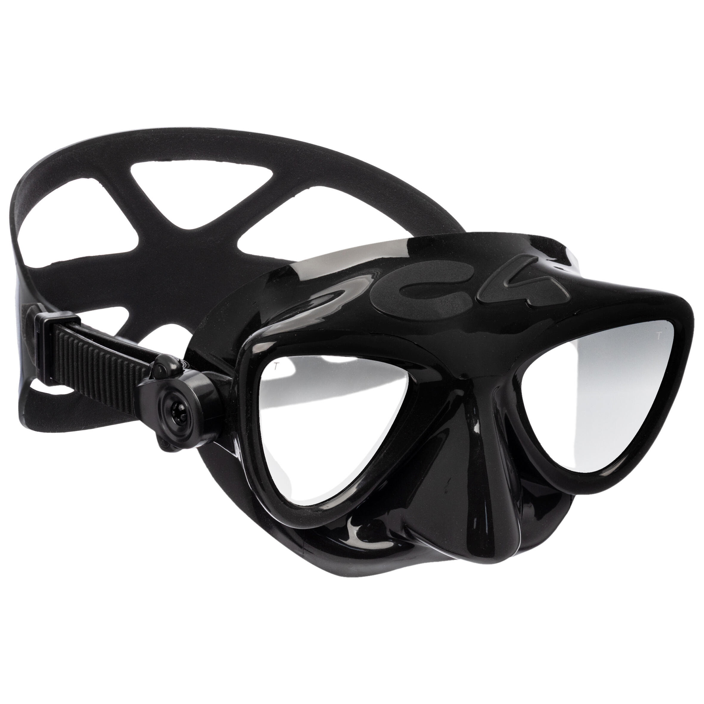 C4 CARBON Mask Plasma C4 Carbon - Black with mirror lenses
