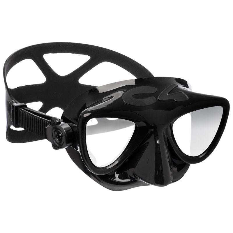 Duikbril Plasma zwart met spiegelglazen