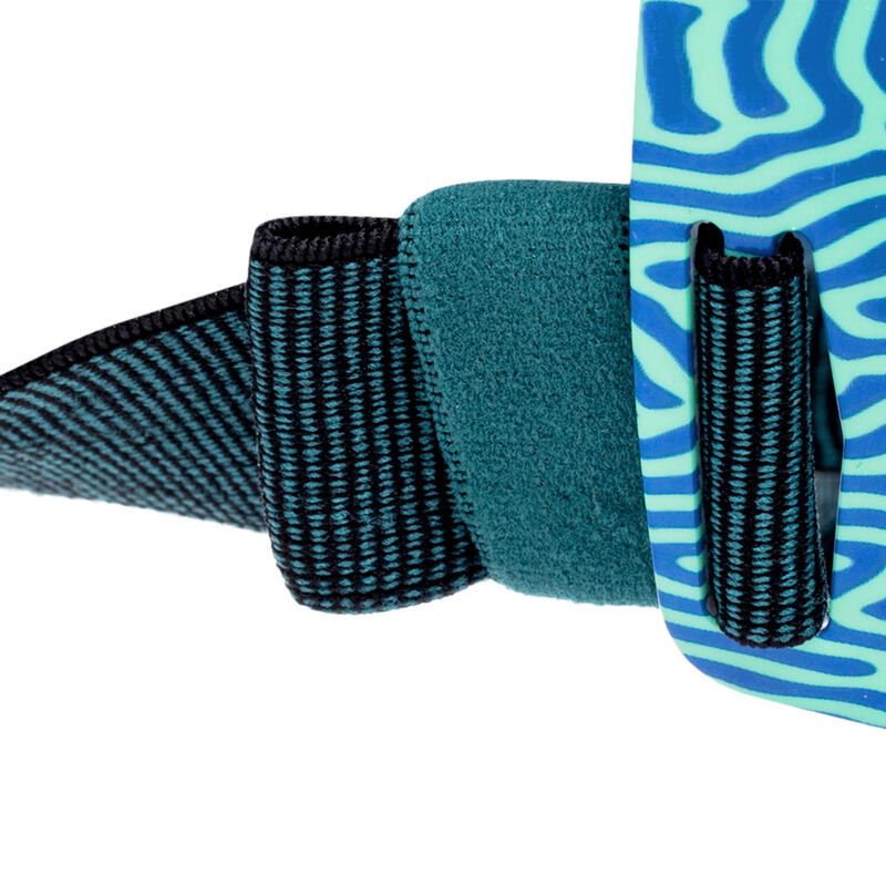 Snorkelmasker Easybreath voor volwassenen 540 freetalk koraal groen