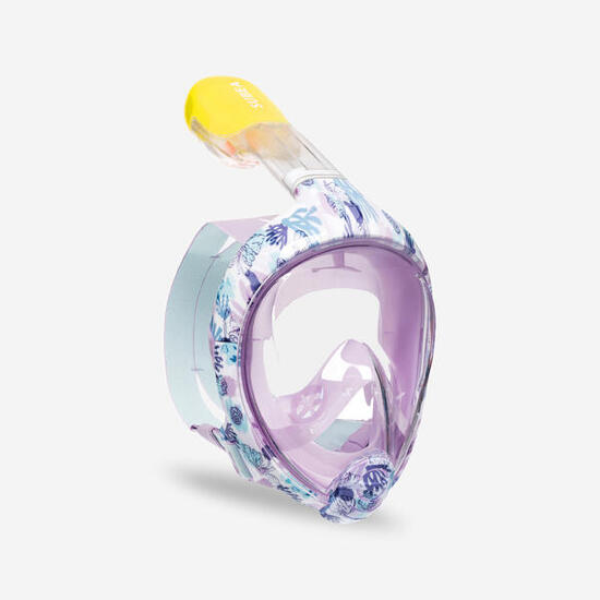 Masque easybreath de surface enfant xs (6-10 ans) - mermaid sirène