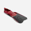 Adults’ snorkelling fins SUBEA SNK 500 - maroon