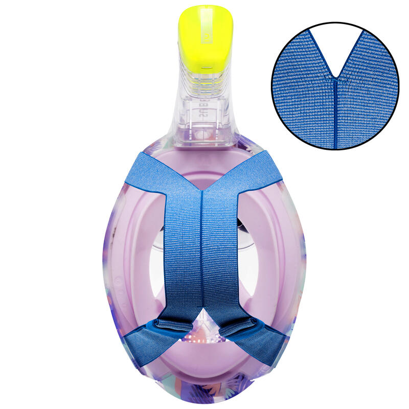 Mască Easybreath+ cu valvă acustică 540 freetalk Leaf Dream Mov Adulți 