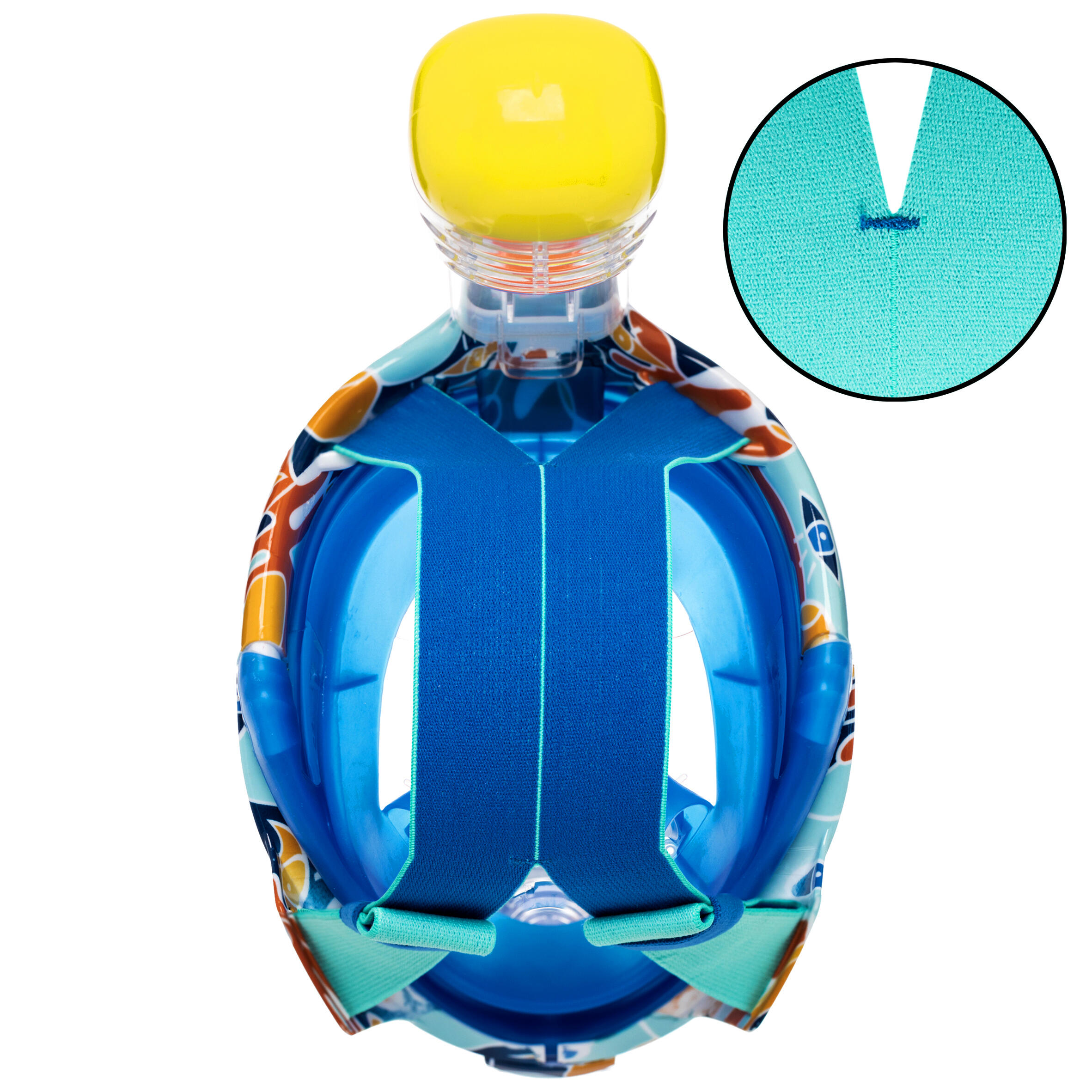 Kids Easybreath Surface Mask XS (6-10 years) - Street Art - Decathlon