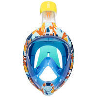 Dečja maska za snorkeling EASYBREATH STREET ART (6–10 godina / veličina XS)