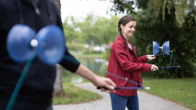 Diabolo cirque jonglage enfant adulte jouet pas cher 