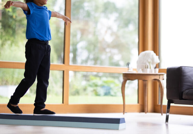ginástica para criança e bebé