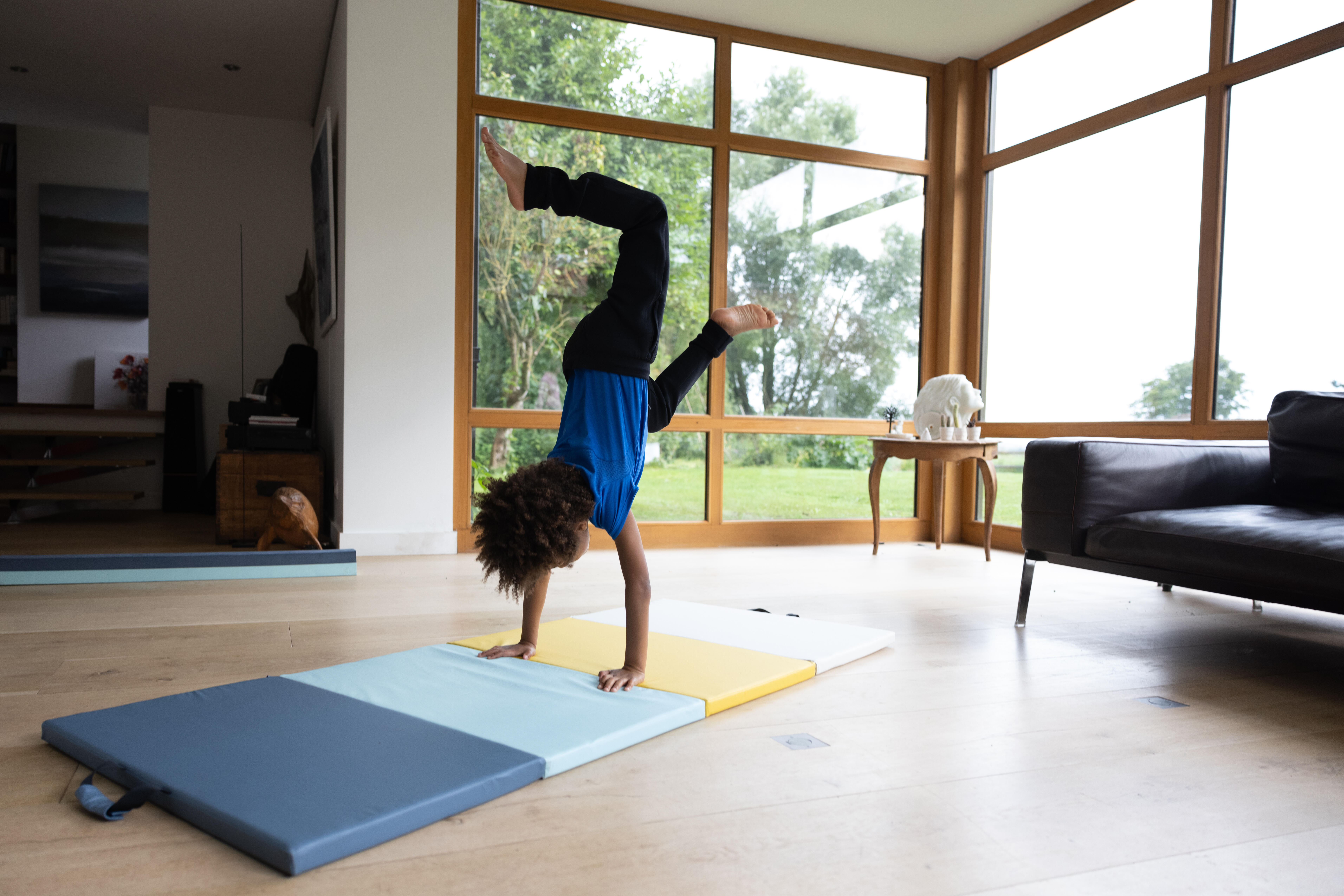 Folding gym mat