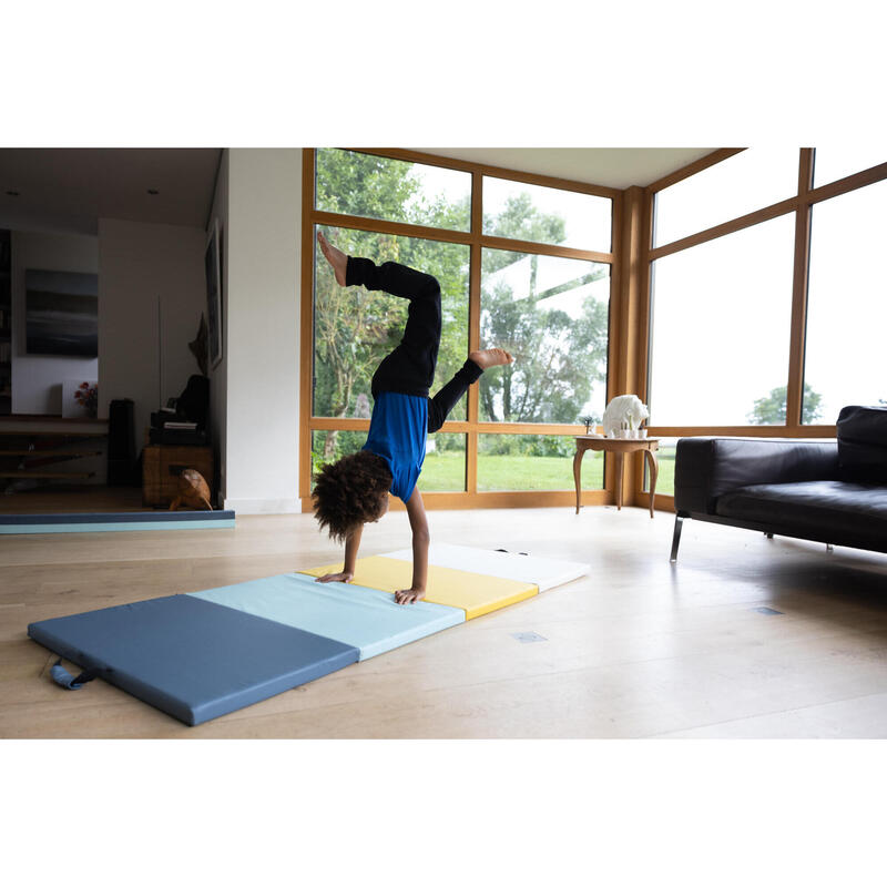 Tapis de gymnastique pliable 200x100 cm, haute densité,ref 238-3-90