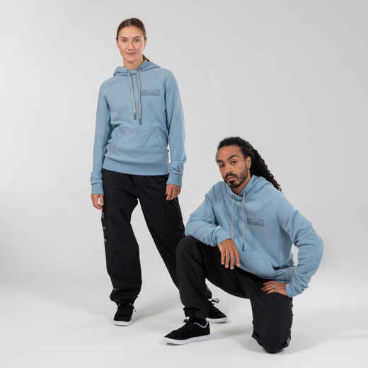 
      Urban Dance Hoodie - Blue with Print
  