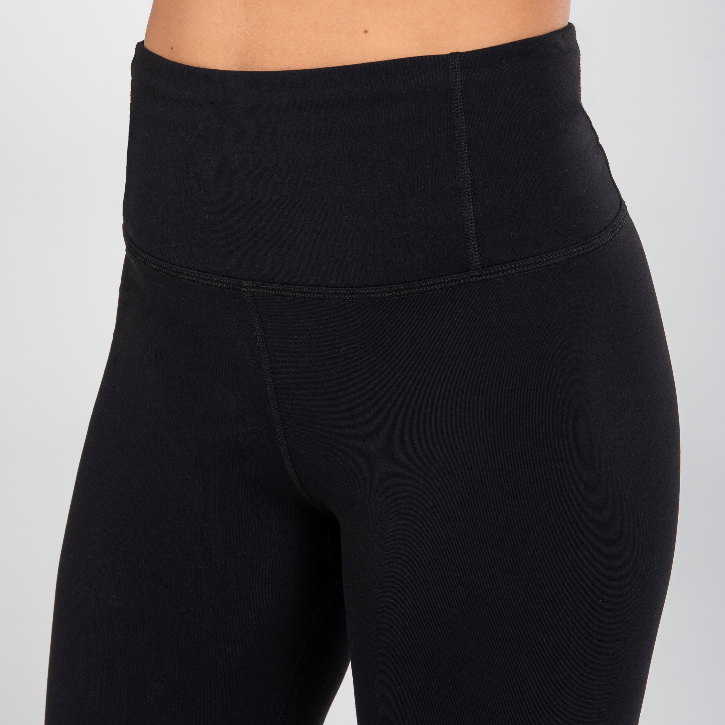 Tanz-Leggings Urban Dance Damen hoher Taillenbund - schwarz mit print 13/24