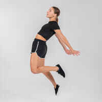 Women's Urban Dance Crop Top - Black