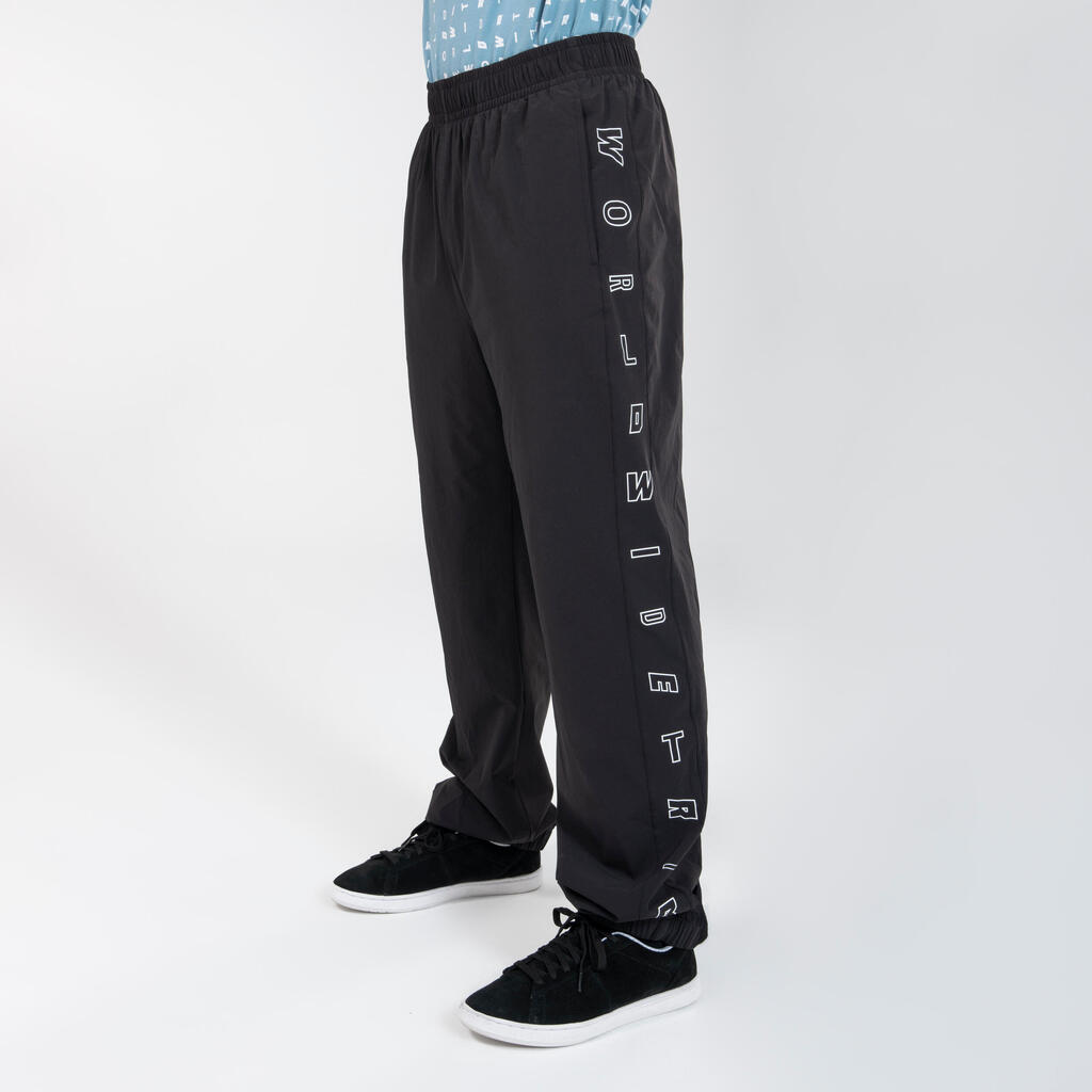 Men's/Women's Breakdancing & Hip Hop Bottoms - Black