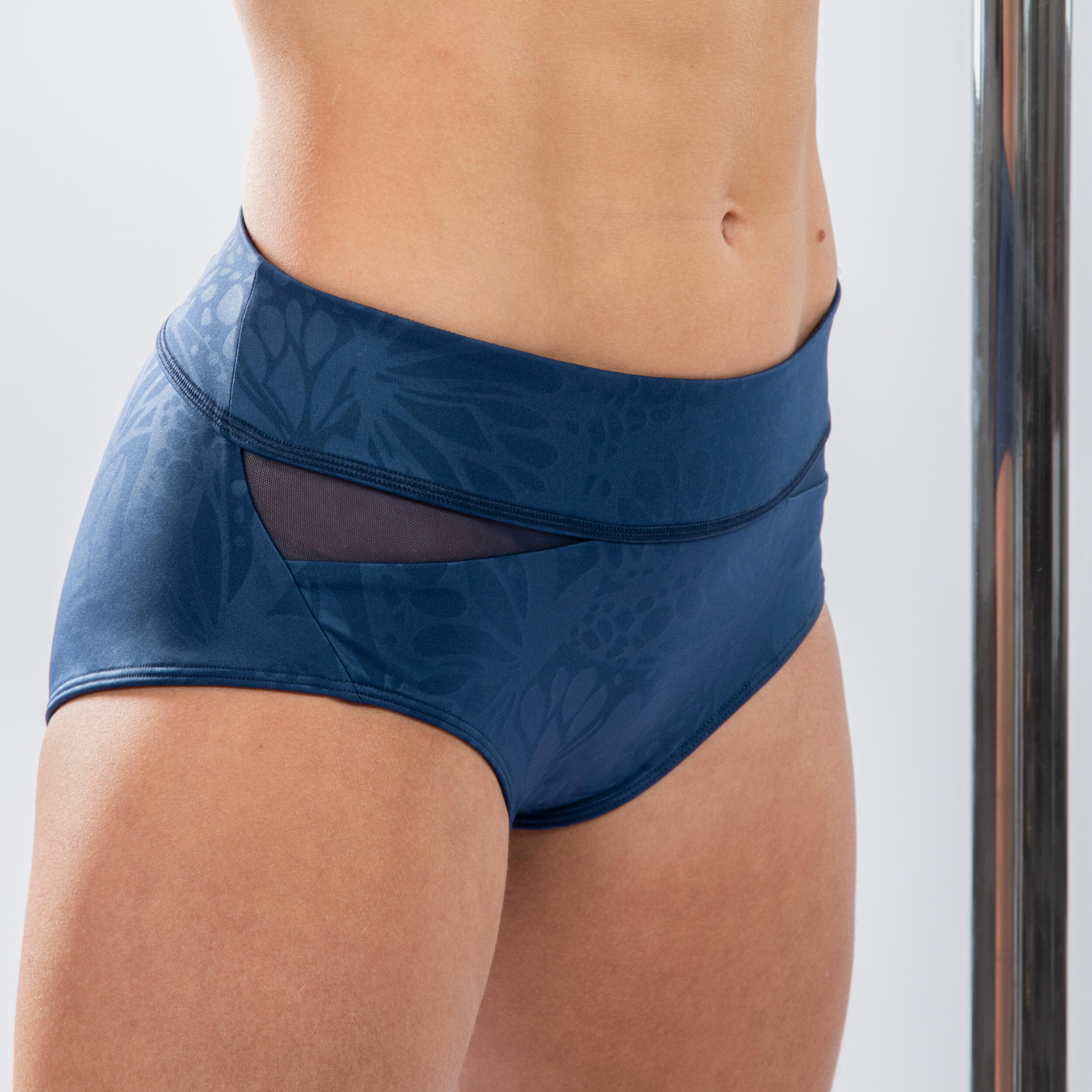 Women's Pole Dance Shorts - Blue with 