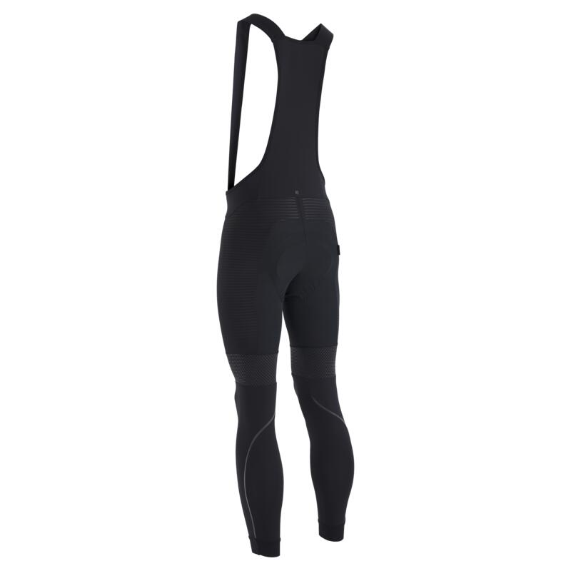 Culotte ciclismo largo entretiempo hombre Racer negro