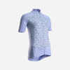 Jersey ciclismo MC500 mujer van rysel - lila