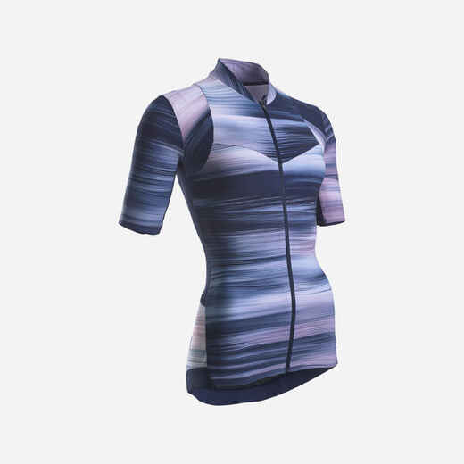 
      Women's Short-Sleeved Road Cycling Jersey Racer - Antelope Lilac
  