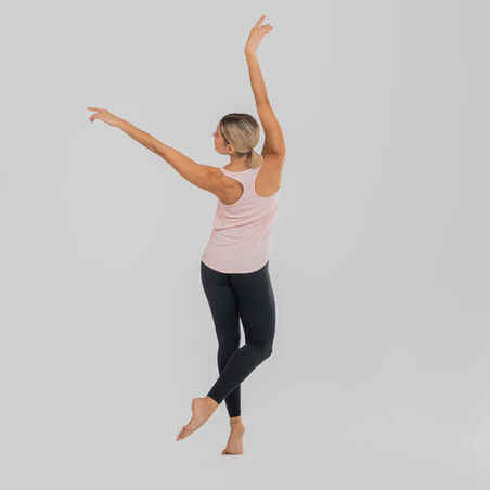Tanz-Top Modern Dance fließend Damen rosa