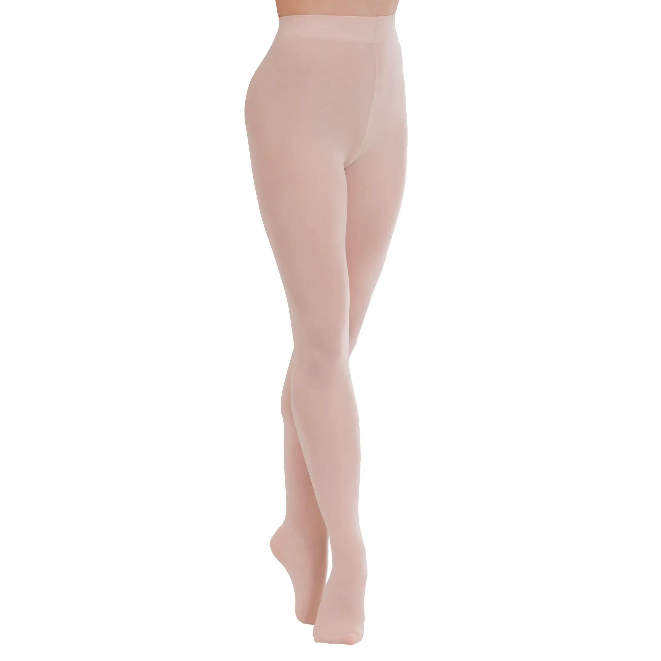 Medias de ballet con pies para Mujer Starever rosado pastel 2/5