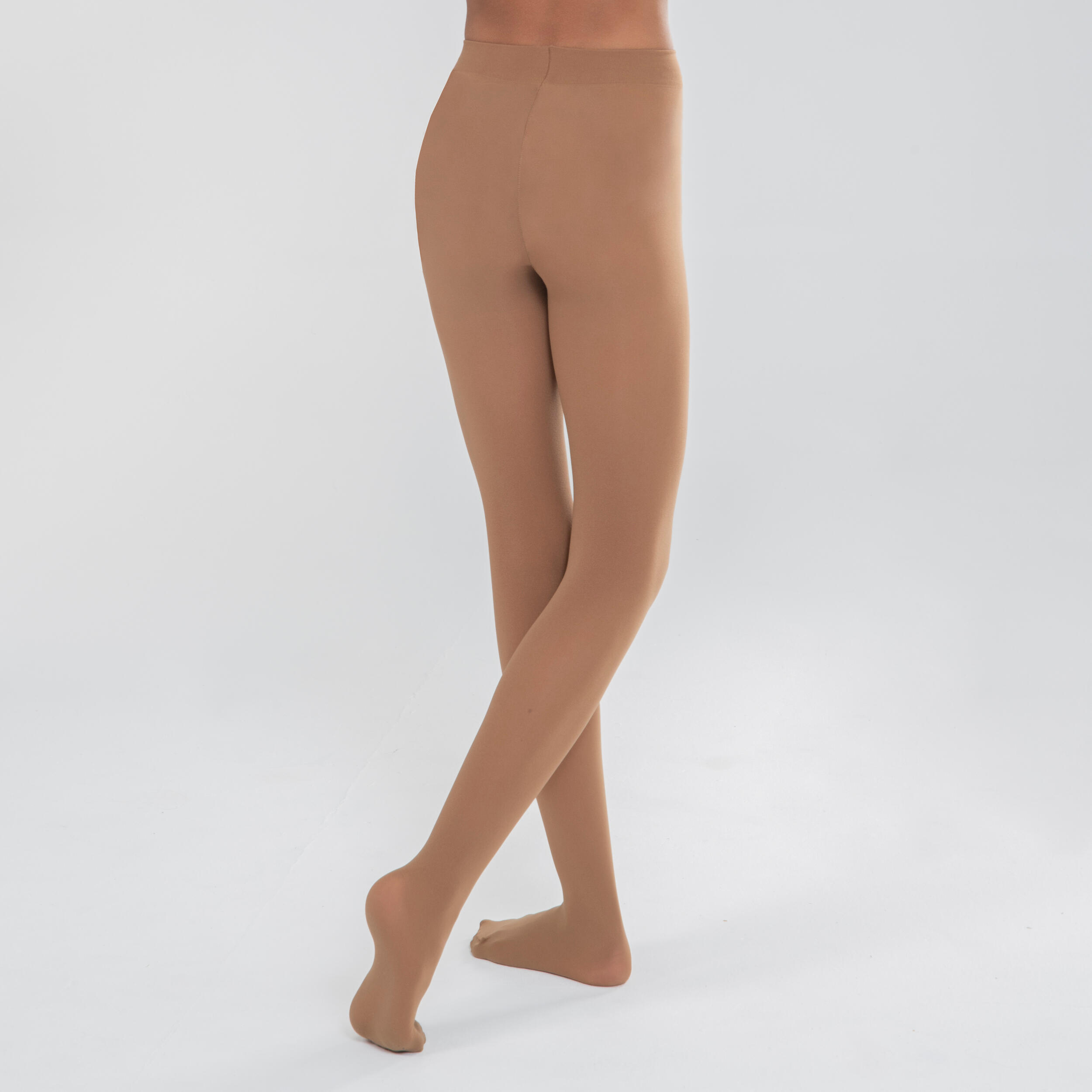Medias de danza clásica con pies rosas para mujer - Decathlon