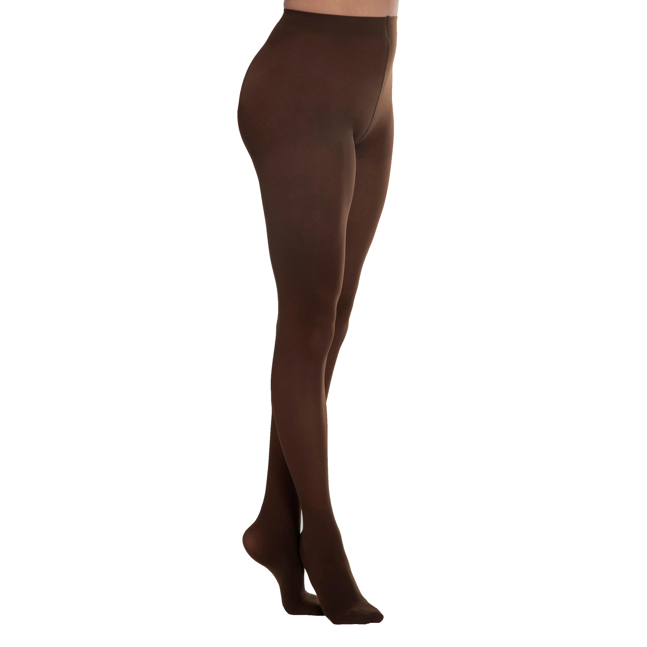 Collant danza classica bambina marrone scuro 7/7